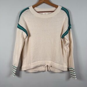 Lou & Grey Cream Knit Sweater, Size M, 100% cotton, excellent condition